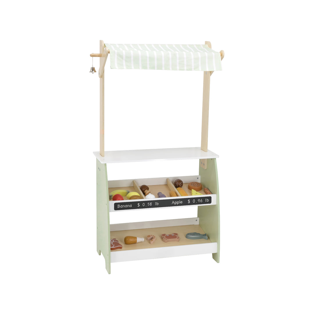Mercadito infantil de Frutas y Verduras de Madera