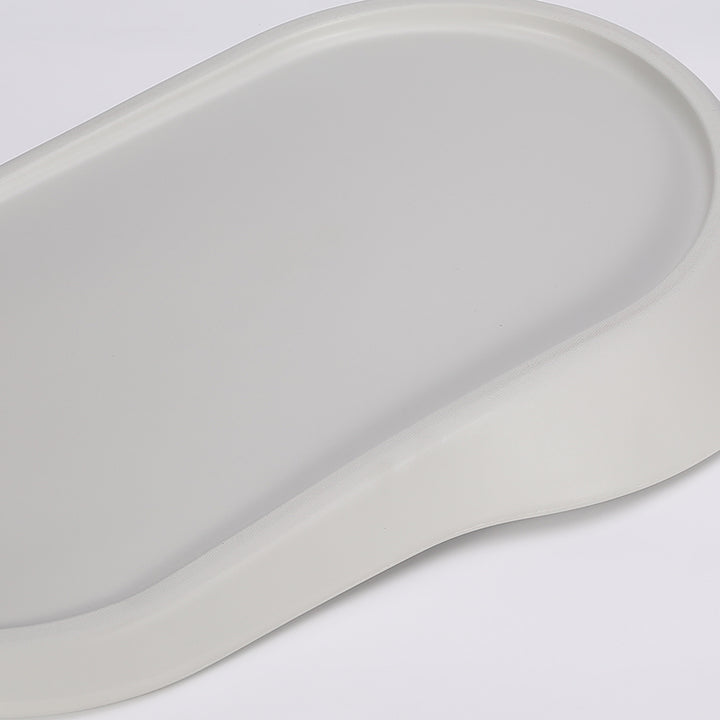 Mudador de bebé EVA gris acolchado, cambiador higiénico para dormitorio