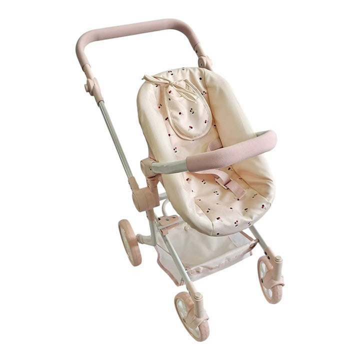 Cochecito de muñecas travel system estilo nórdico, juguete de arrastre