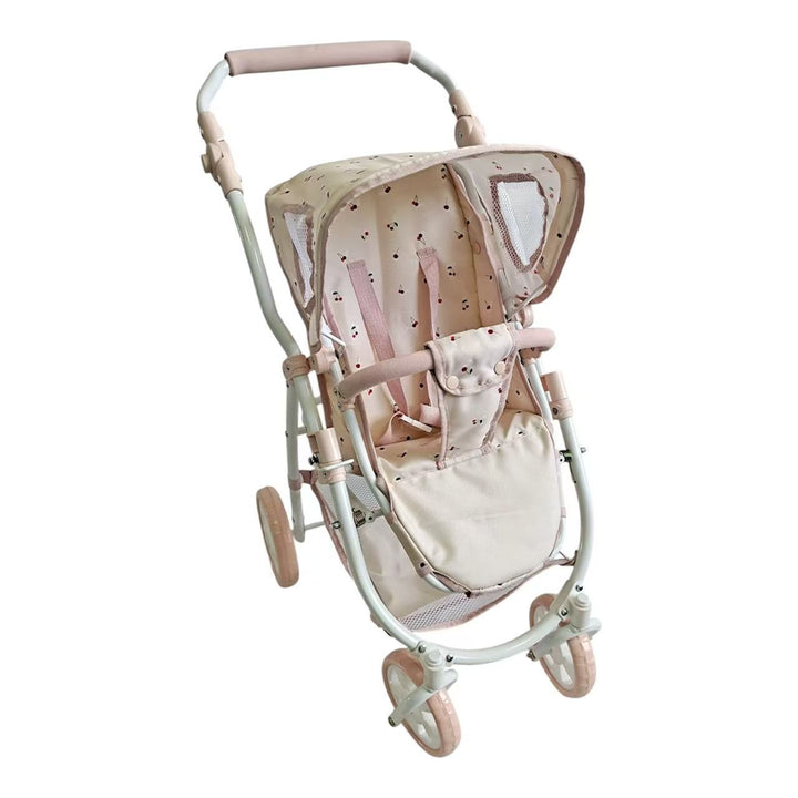 Coche de muñecas travel system con accesorios de paseo, juego infantil