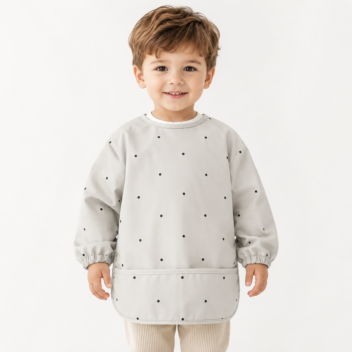 Delantal babero impermeable de manga larga para bebé – vista 3