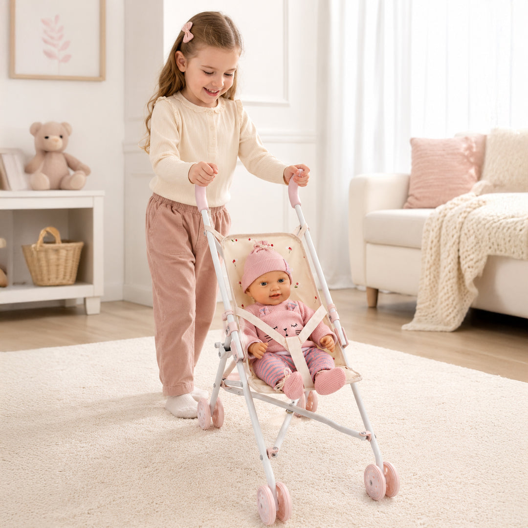 Coche paraguas plegable para bebé, práctico y liviano para paseos