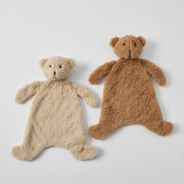 Tutito de apego osito cacao Roots Toys, mantita de apego para recién nacido