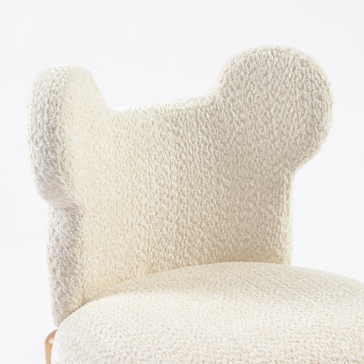 Sofá infantil osito para dormitorio de niños, mueble cómodo estilo Montessori