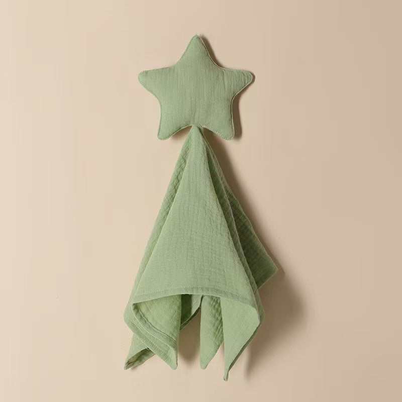 Estrella de muselina Roots Toys, tuto de apego suave para recién nacido